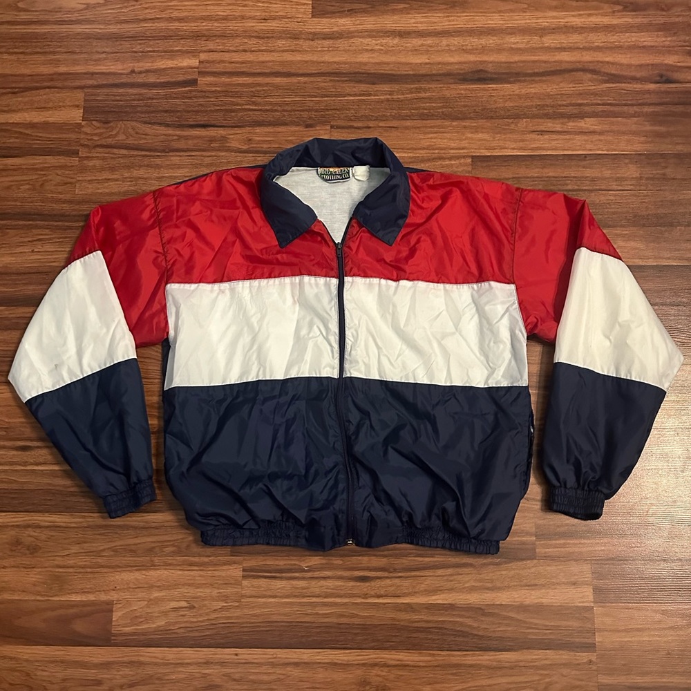 VTG 90’s Big Creek Clothing Windbreaker Jacket, Size: Large